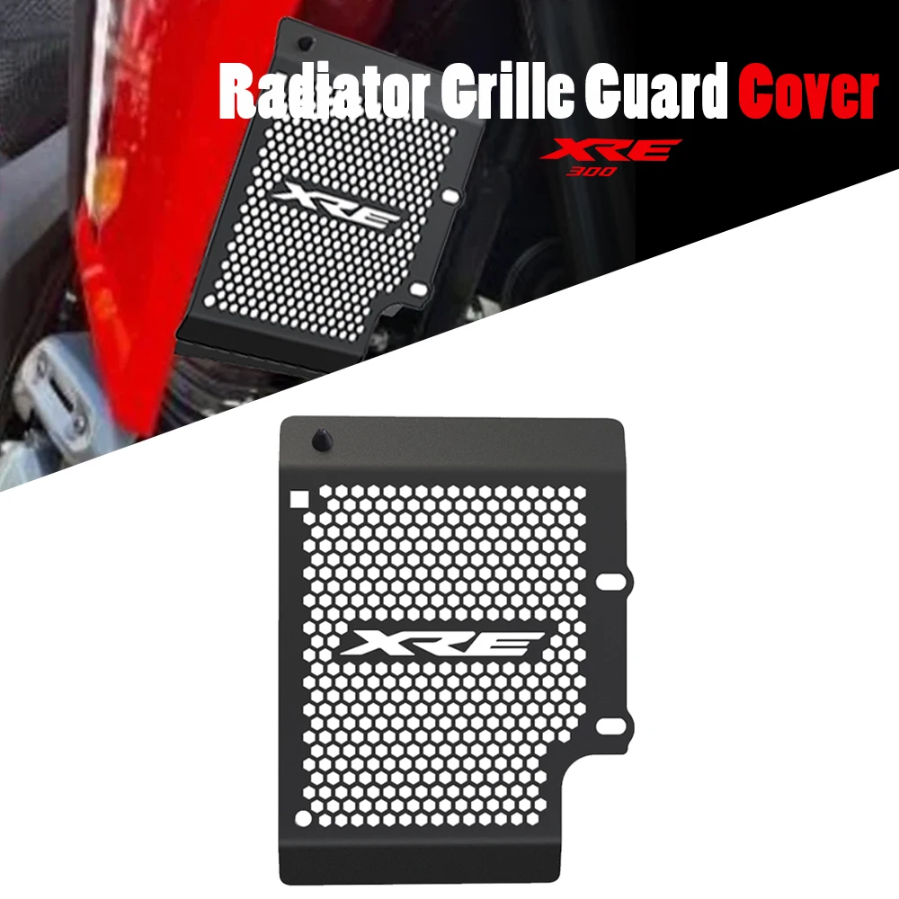 

2023 2024 XRE300 Oil Cooler guard Motorcycle Radiator GrilleGuard Cover Protector CNC For Honda XRE 300 2016-2019 2020 2021 2022