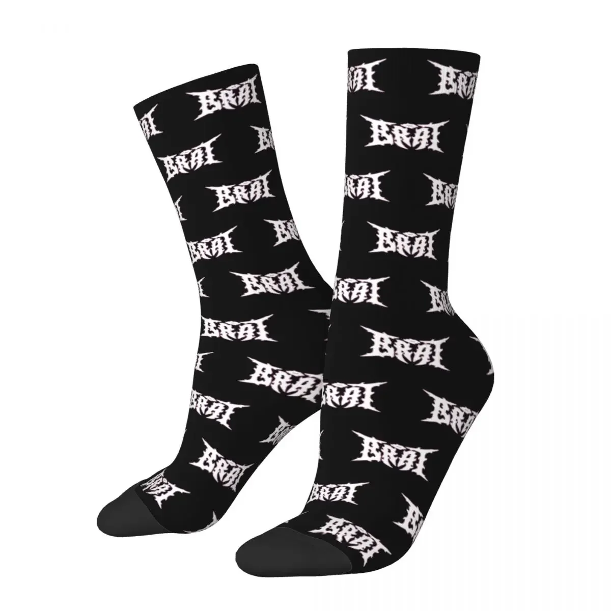 Winter Warm Hip-hop Women Men Charli Xcx Singer Socks Brat Music Sweat Absorbing Basketball Socks