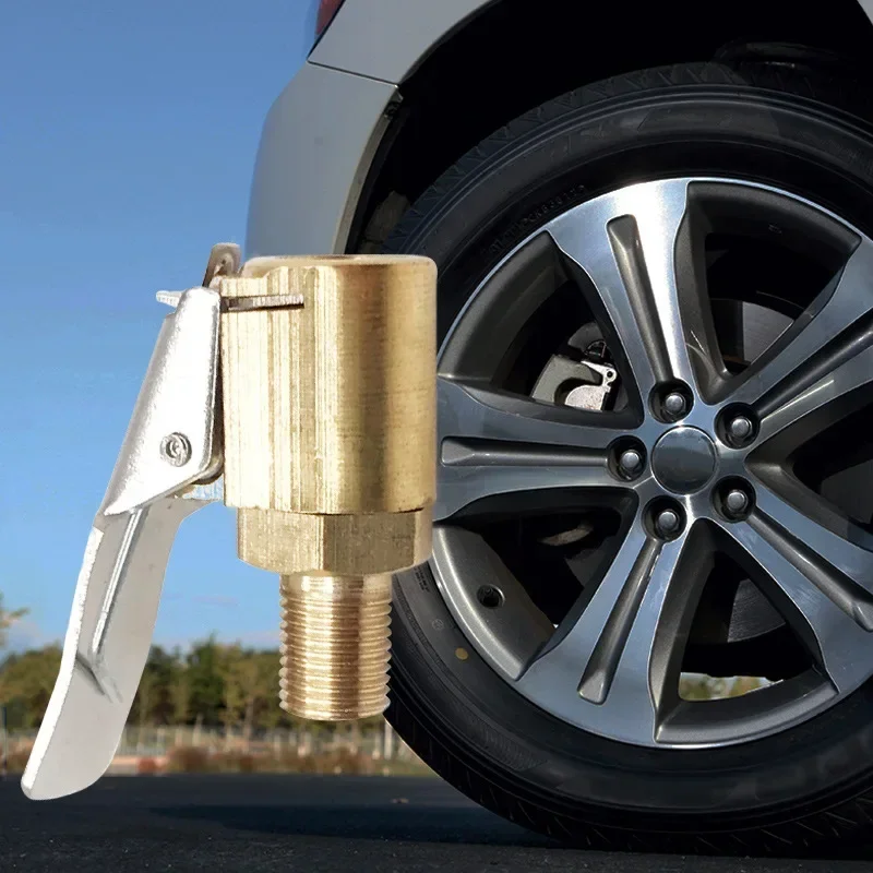 Messing-Luftdüsenadapter mit Verriegelung - Kfz-Qualität für effizientes Aufpumpen – Detail 5
