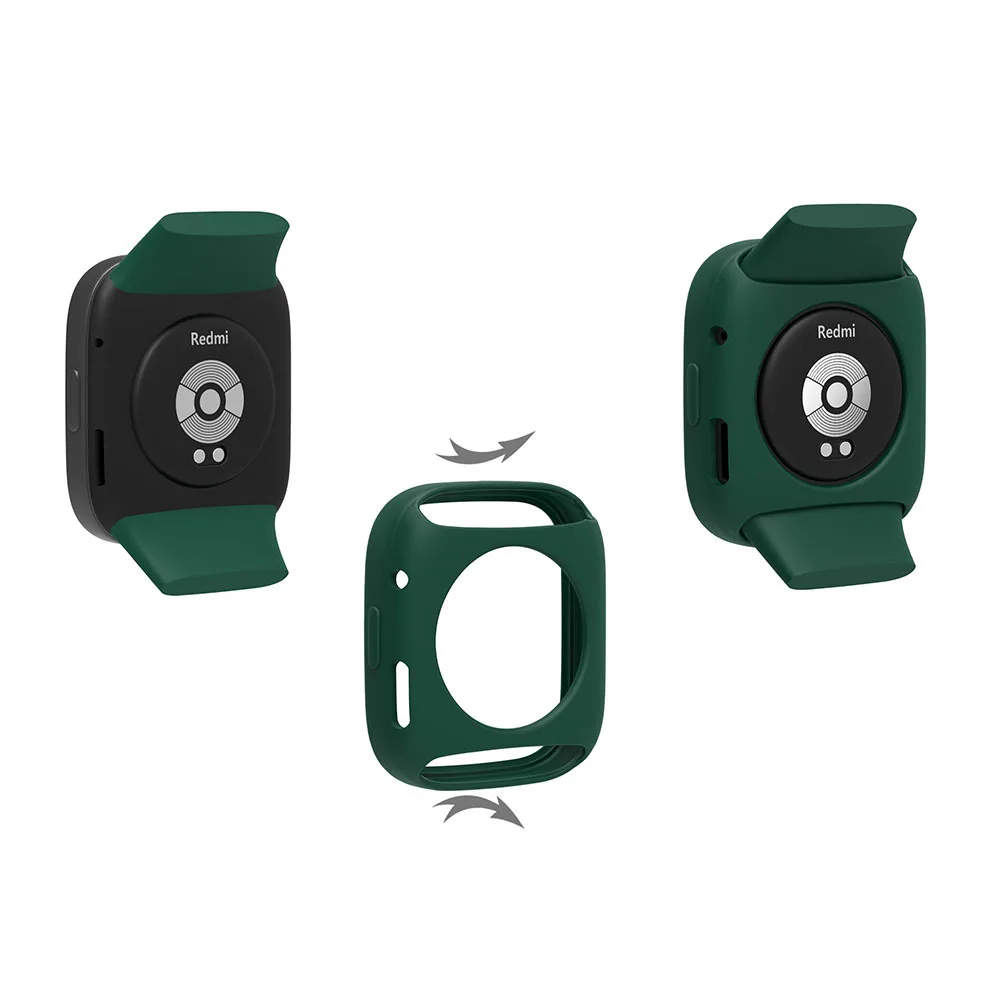 BEHUA TPU Bildschirm Schutzhülle Für Redmi Uhr 3 SmartWatch Abdeckung Für Gen6 Zerkratzt Beständig Protector Bumper Shell