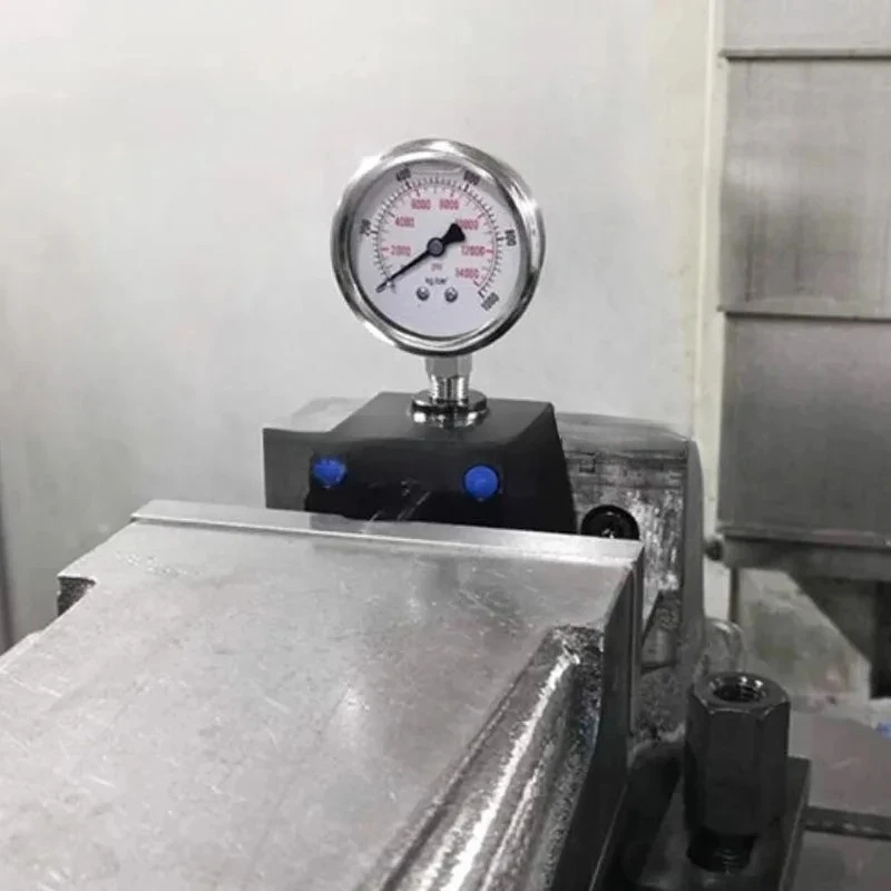 Suitable for clamping ruler vise pressure tester with capacity PM-1000, 0-10T milling machine vise
