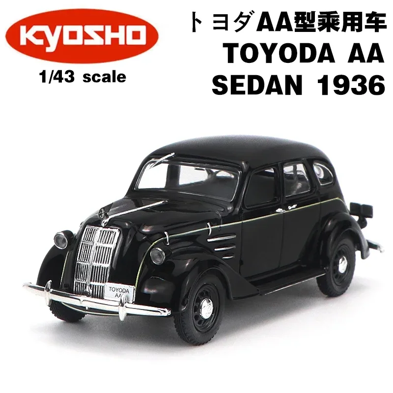 1:43 Scale Metal Alloy Classic for TOYODA SEDAN 1936 Van Car Taxi Model Diecast Vehicles Toys Collection Gifts for Kids Children