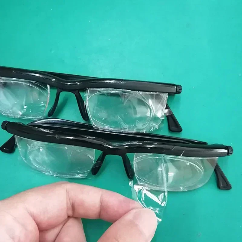 1pcs New Adjustable Strength Lens Eyewear Variable Focus Distance Vision Zoom Glasses Protective Eyewear Reading Glasses