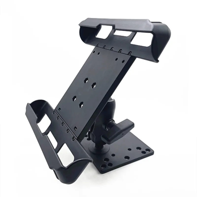 حامل تابلت مع قاعدة كروية مستديرة 1.5 بوصة وذراع 9 سم ولوحة VESA 100x100 للشاحنة/الجرار