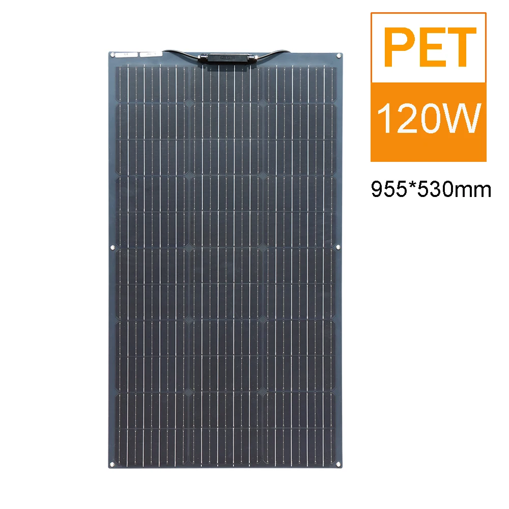 zonnepaneel 12v ETFE PET 200w 150w 120w 100w 95w flexibel 12v acculader fotovoltaïsch paneel camper RV boot huis dak balkon EU magazijn DHL verzending