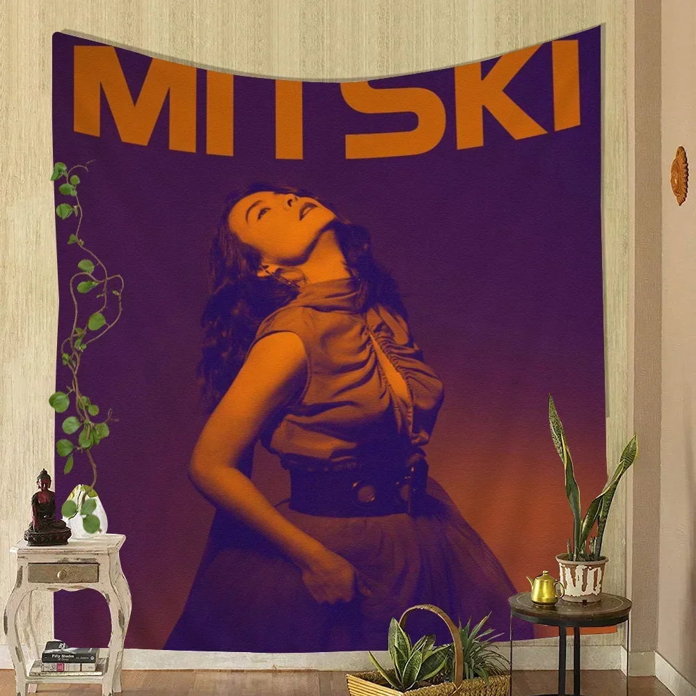 Singer Mitski Wall Tapestry Bohemian Wall Tapestries Mandala Wall Hanging Home Decor