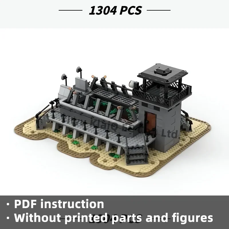 1304PCS MOC Prehistoric Dinosaur Raptor Modular Enclosure Model Building Blocks Watchtower Containment Park Bricks for Adults