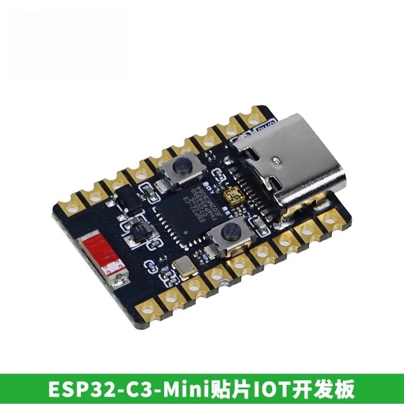 For ESP32-C3-Mini Patch Development Board C3FH4R2 Chip USB Serial Port Burning WIFI/Bluetooth 5