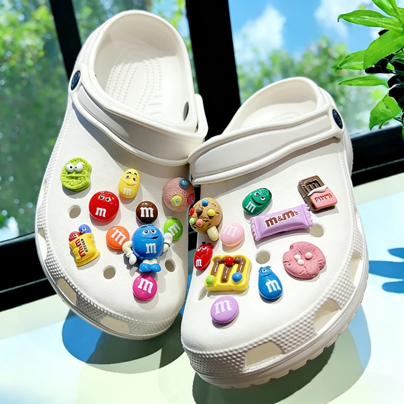 New Whole Set Hot Sale DIY Hole Shoes Charms for Cute Cartoon Handmade Charms Designer Quality Garden Shoe Decoration Girl Gift image 4