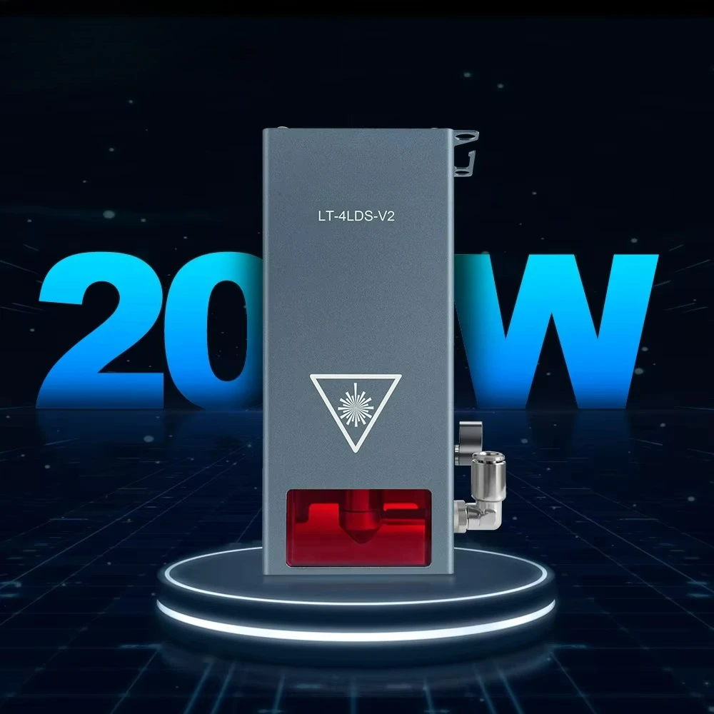 

4LDS-V2 20w optical power laser engraver module with air-assisted laser head equipment parts for cutting wood