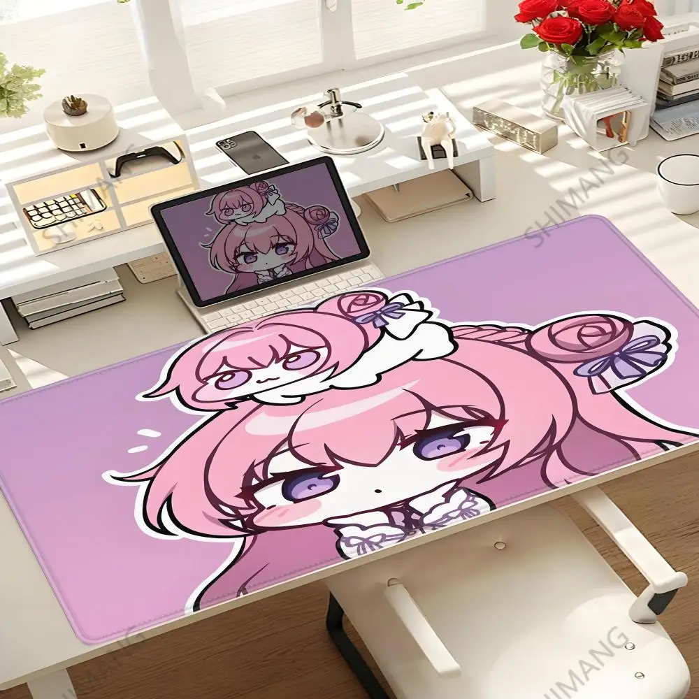 

Kawaii Anime Doro Dog Mouse Pad Large Computer Mousepad Office 1000x500mm XXL Pc Gamer Non-slip Rubber Keyboard Deskmat