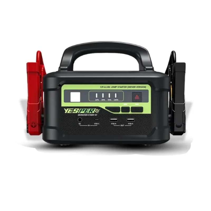 YESPER MONSTER START P1 démarreur de saut de voiture Portable 12 V/24 V tension 217.56Wh capacité voiture alimentation de secours démarreur de Doster