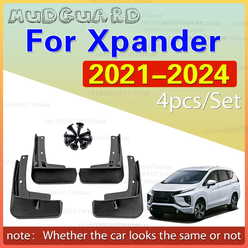 

For Mitsubishi Xpander 2021 2022 2023 2024 Fender Mudguard Mud Flaps Guard Splash Flap Mudguards Car Accessories