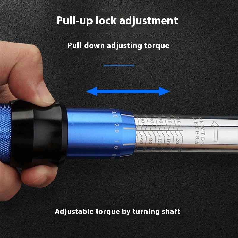 RAYENR Quick-release Torque Wrench Repairing Tool High Precise Torque Preset 5-25N.m Torque Adjustable 1/4inch Ratchet Wrench