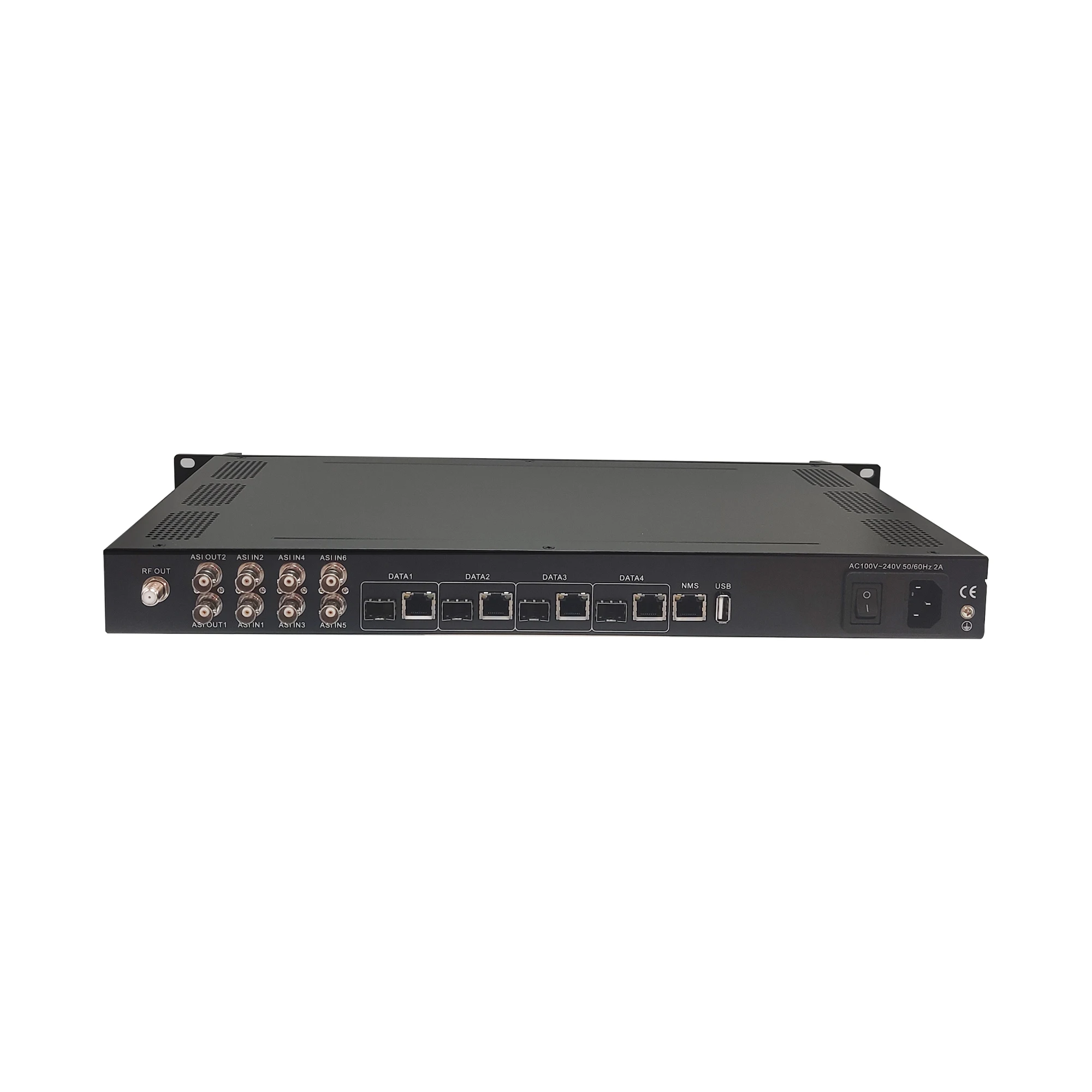 Latest Generation digital TV multiplexer modulator 8in1/16in1 ISDB-T/DVB-C/DVB-T/ATSC modulator Cable front-end equipment