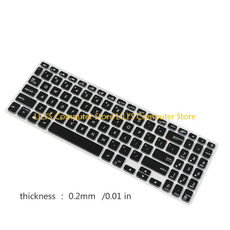 

A52B Clear Desktop Computer Chepeards покрывает кожу для FL8700F S530UN Клавиатуры