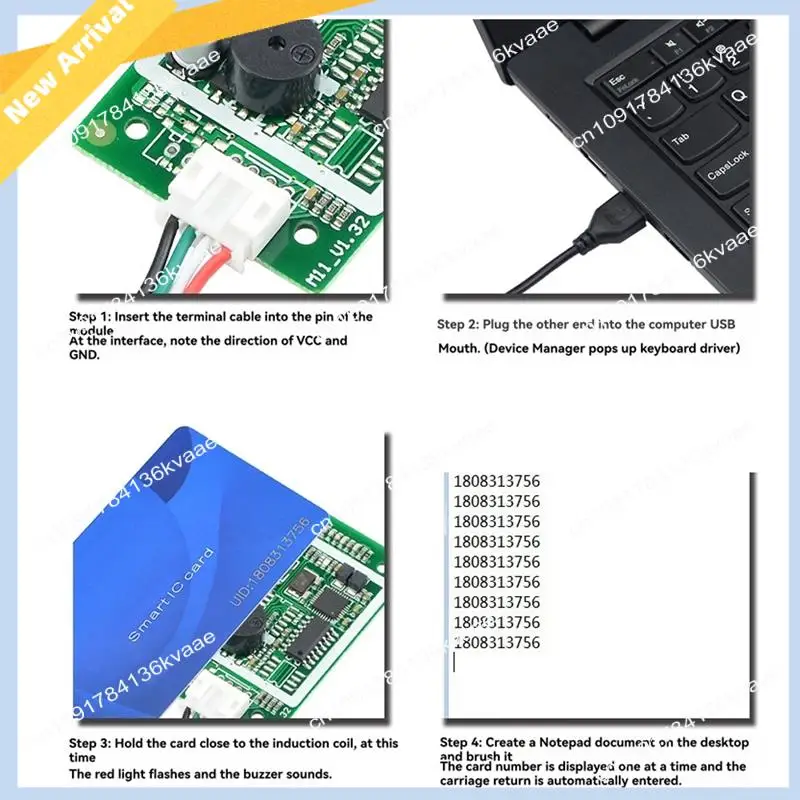 

M01K USB RFID Reader Module IC Card Reader 13.56Mhz S50 Contactless Smart Card Reader 14443A Support Window System