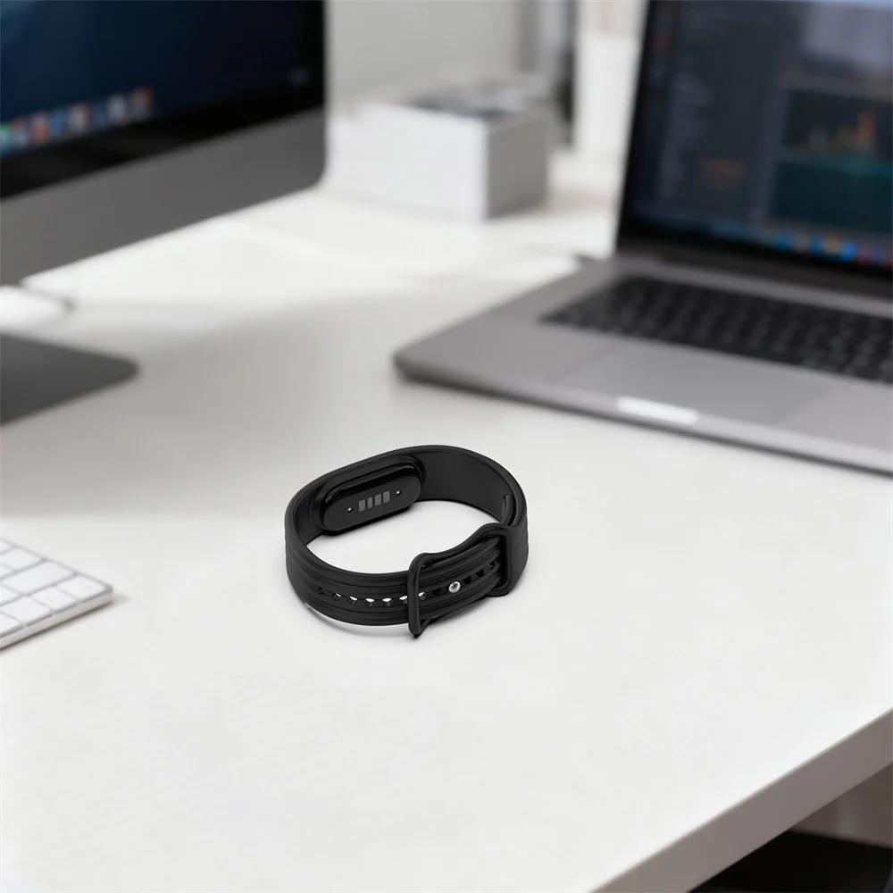 BEHUA Silikonarmband für Fitbit Air Active Smart-Armband Ersatz-Uhrenarmband für Fitbit Air Active Band mit Zubehörhülle – Detail 9