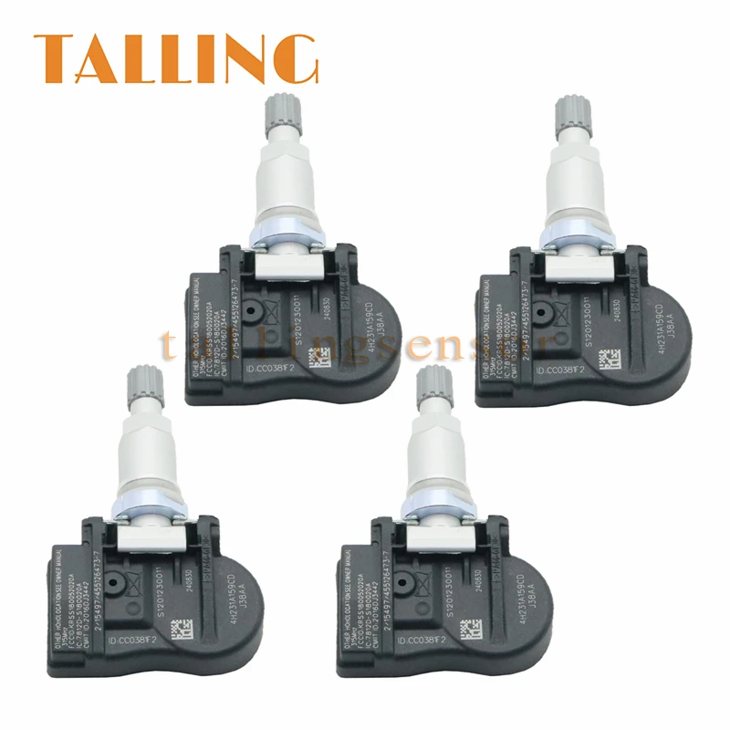 

4PCS 4H231A159CD TPMS 315Mhz Tire Pressure Monitor Sensor For Jaguar S-Type XK Super V8 Land Rover Range Rover Sport LR3 Evoque