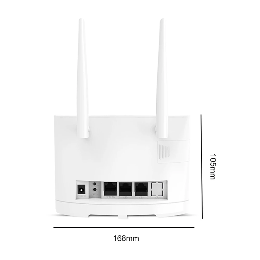 R311 PRO 4G WiFi Router 300Mbps 4G Router External Antennas Wifi Modem CPE Wireless Router With SIM Card Slot Wi-fi Hotspot