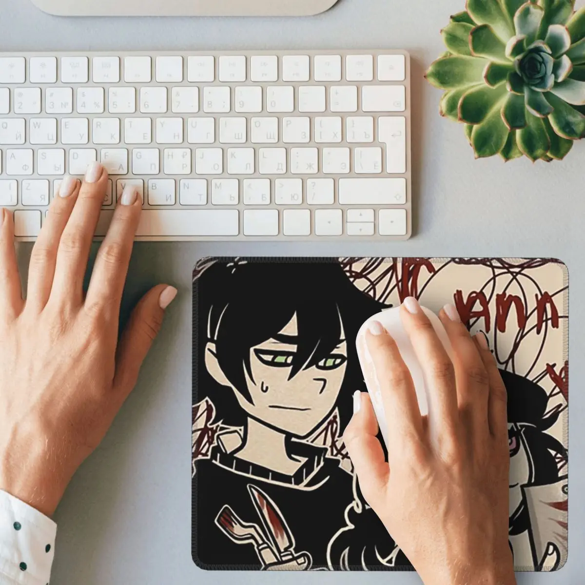 اشلي وأندرو تابوت آندي آند ليلي ماوس الوسادة الكمبيوتر لوحة المفاتيح ماوس حصيرة ألعاب الكمبيوتر المحمول حصيرة مكتبية الجدول الحصير