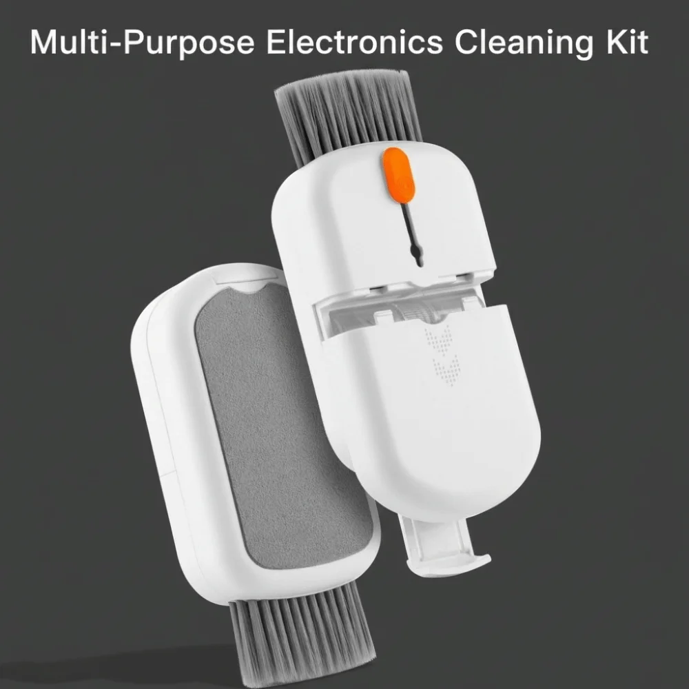 Portable Electronic Cleaning Set Screen Cleaning Bracket Design Keyboard Cleaner Kit Multipurpose Convenient