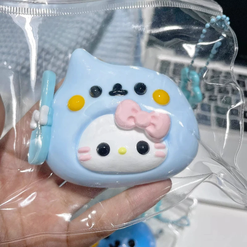 Kitty Squeeze Toys Slow Rebound Stress Reliev Toy Superzachte crèmetextuur om angst te verlichten Stress-Reliev Toy