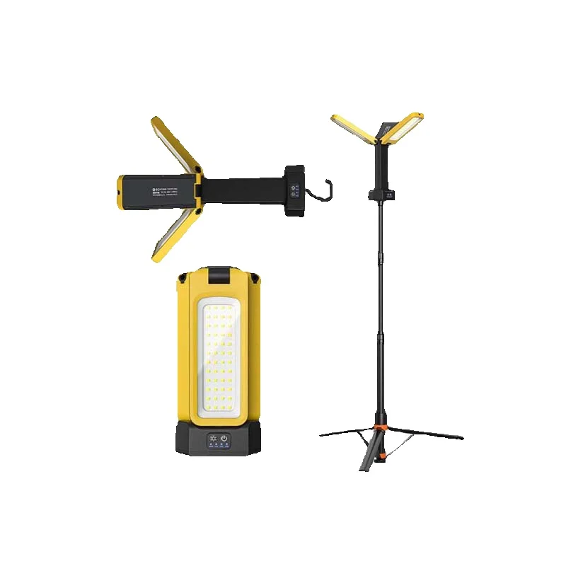 Nieuw model 2026, werkt met magnetische haak, campinglamp, multifunctionele verlichting, LED-zaklamp, draaibare zijlamp._voghion.com