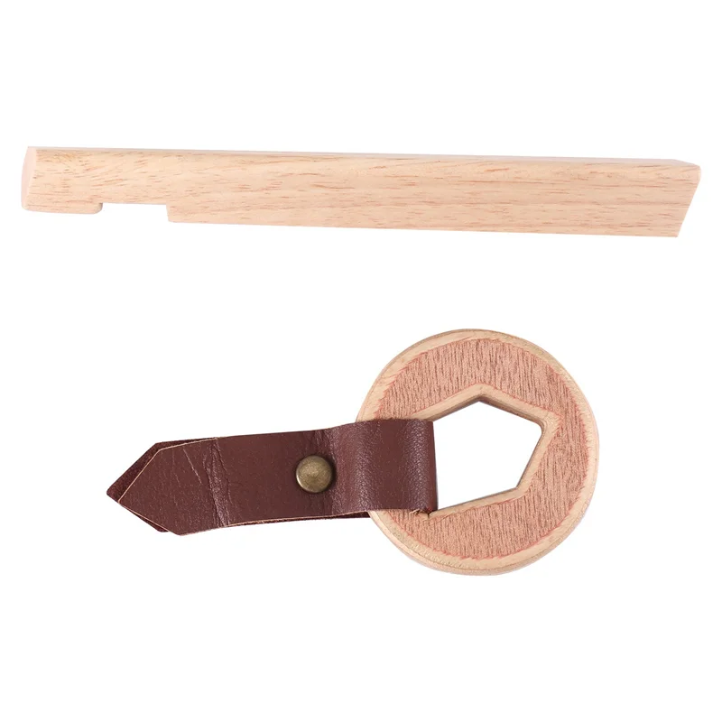 

2 Pack Billiard Cue Tip Clamp Club Tip Fastener Suppressor Wooden Fastener Repair Tool