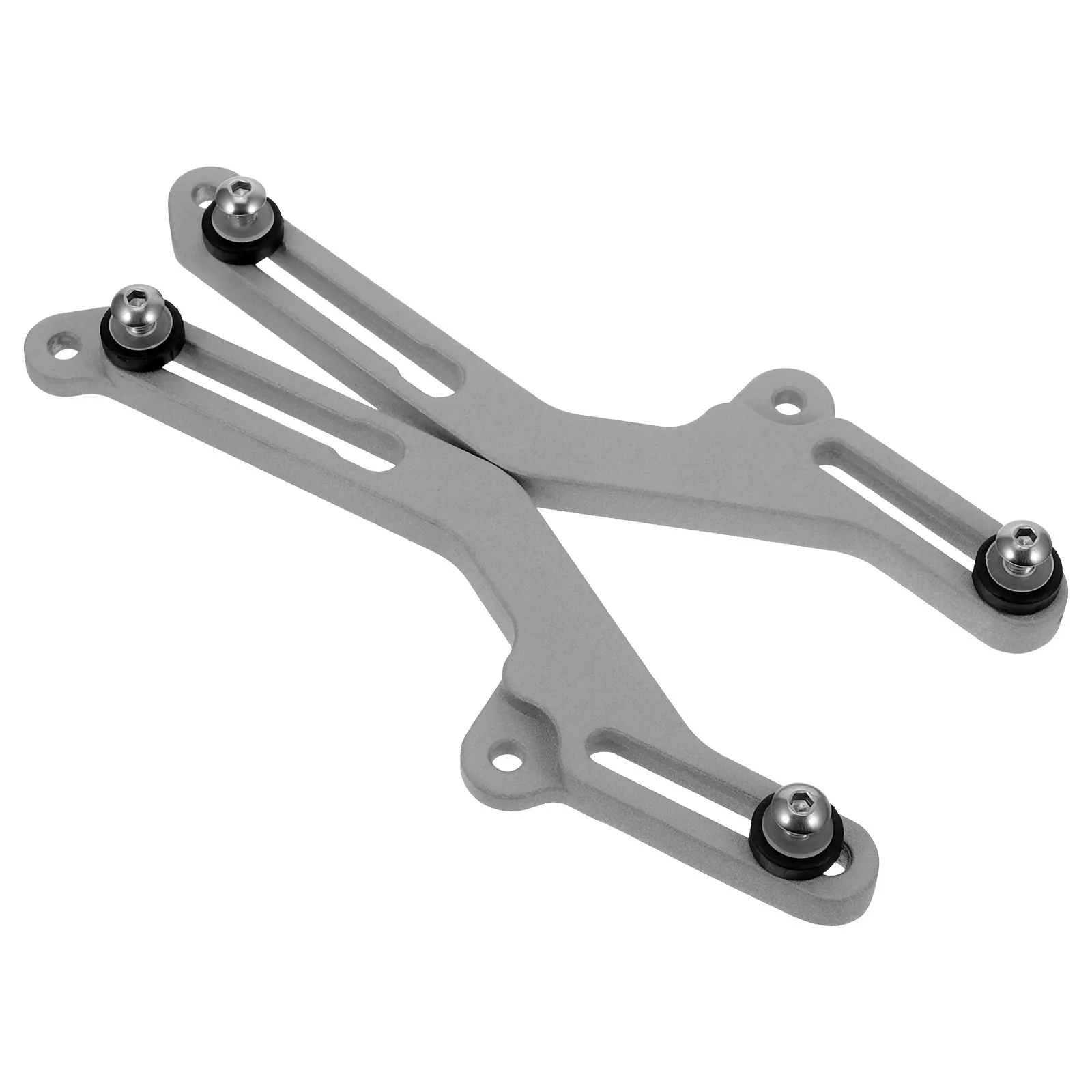 

Motorcycle Windscreen Adjuster Universal Bracket Adjustable Height Angle Aluminum Windshield Support For