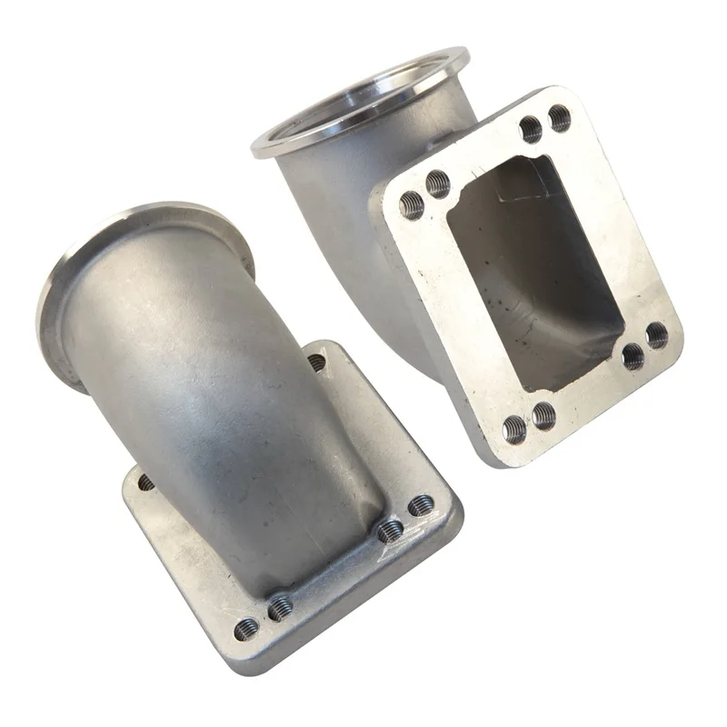 

Фланец-адаптер из литой стали 90 градусов, 2 шт., 2,5 дюйма, V-band для турбокомпрессора T3 T4