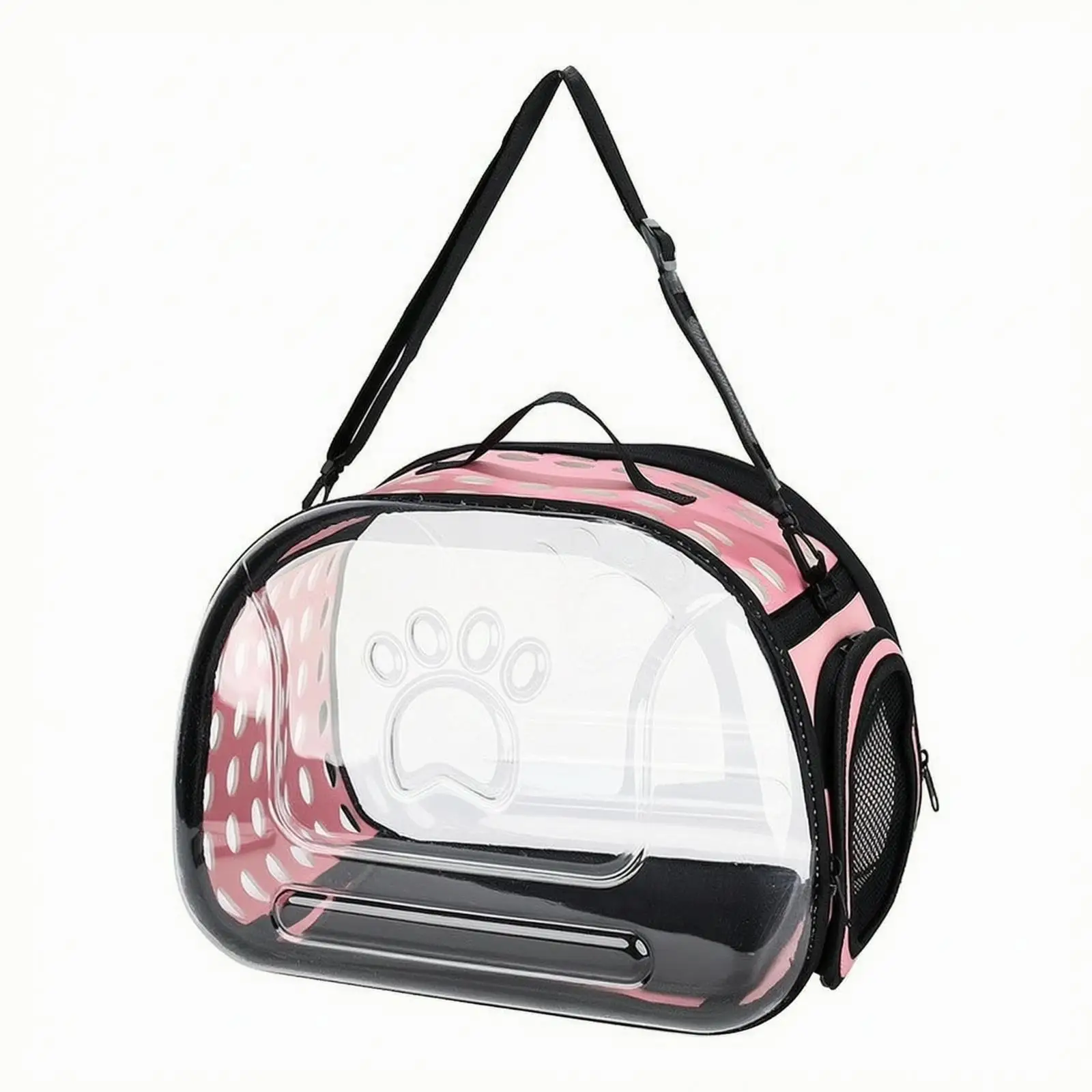 Transparent Cat Backpack Carrier Portable Cat Carrier with Transparent Shell Bubble Backpack Ventilated Travel-Friendly
