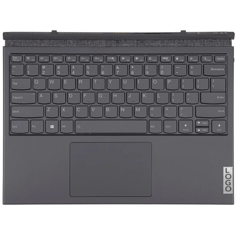 

New Palmrest US Keyboard Cover Case For Lenovo Yoga Duet 7-13IML05 Docking Gray