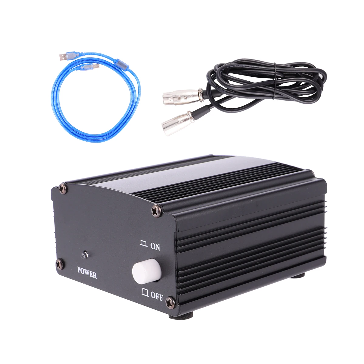 48V USB Power Supply With And Circuit For Studio Microphone Recording Live Performance