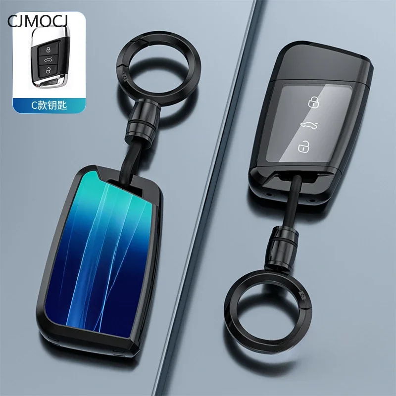 

Zinc Alloy Car Key Case Cover Shell Fob for Volkswagen Teramont X/Lamando L/Viloran/ID3/Talagon/ID4X/Golf 8/ID7/ID6