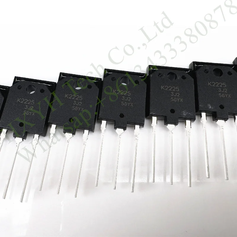 (10pcs/Bag) Newly imported original 2SK2225 K2225 TO-3PF 1500V 2A N-channel power field-effect transistor