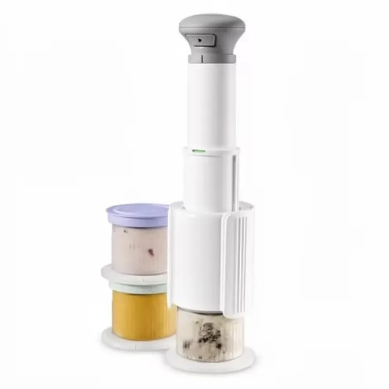 5-In-1 ice cream/sorbet/smoothie/mixed frozen dessert machine 1 liter capacity