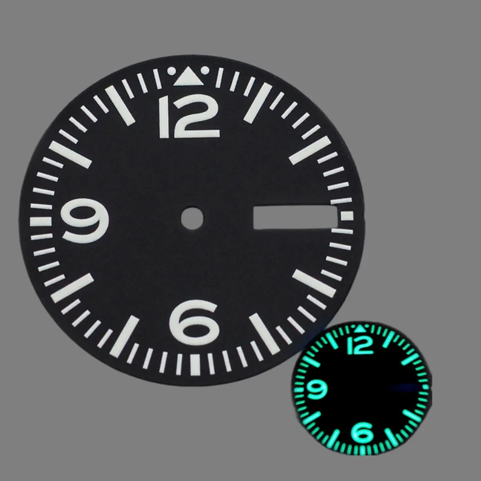 

Digital Dial C3 Emits GreenIight Dial 28.5mm Suitable For NH35 NH36 7S26 4R35 Automatic Movements Black HN35 Dial Watch Parts