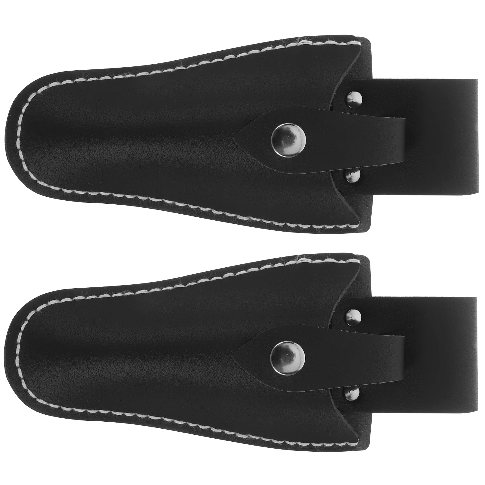 

2pcs Pruning Shears Scissors Trim Hand Pruner Bag Protective Cover Gardening Tool-random Color Portable Durable