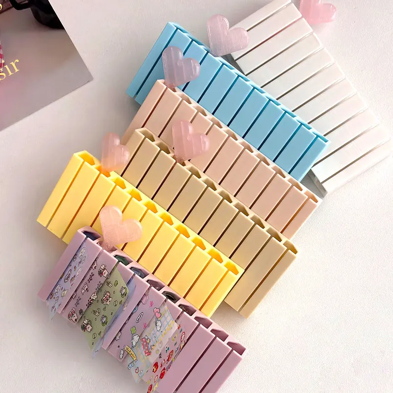 3pcs Nail Foils Gradient Transfer Foil Storage Box for Foil Sticker Storage Portable Colorful Display Stand Decals Storage Tool view 2