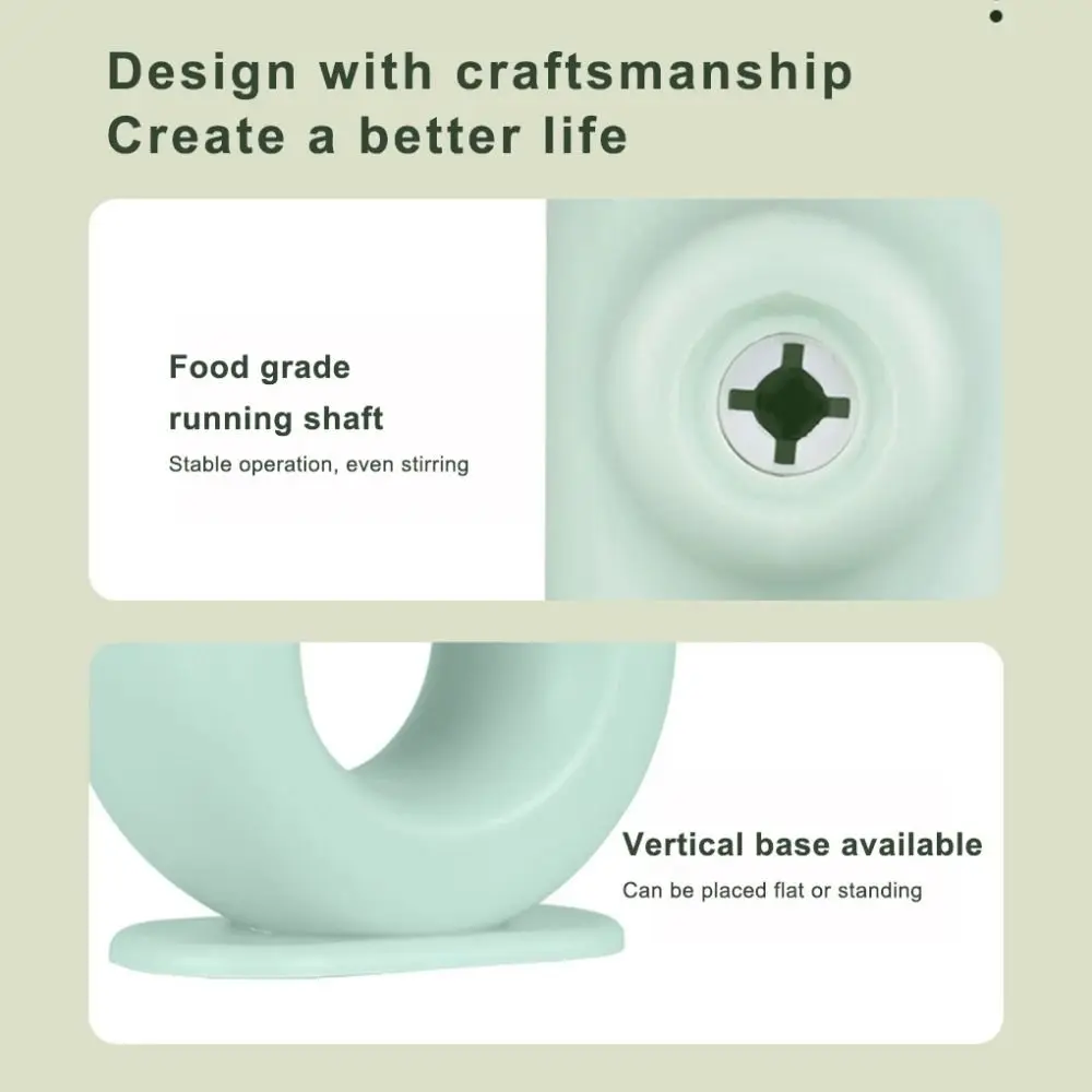 

Portable Electric Eggbeater Adjustable Gears Handheld Electric Hand Mixer Stainless Steel Whips Quick Charging Mini Egg Beater