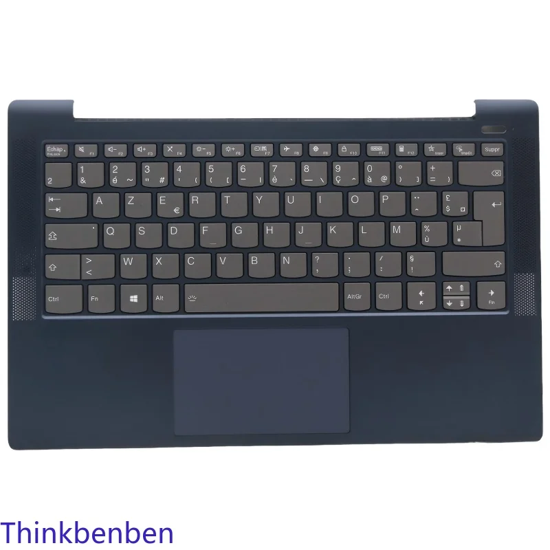 FR French Blue Keyboard Upper Case Palmrest Shell Cover For Lenovo Ideapad 5 14 14IIL05 14ARE05 14ALC05 14ITL05 5CB1B66094