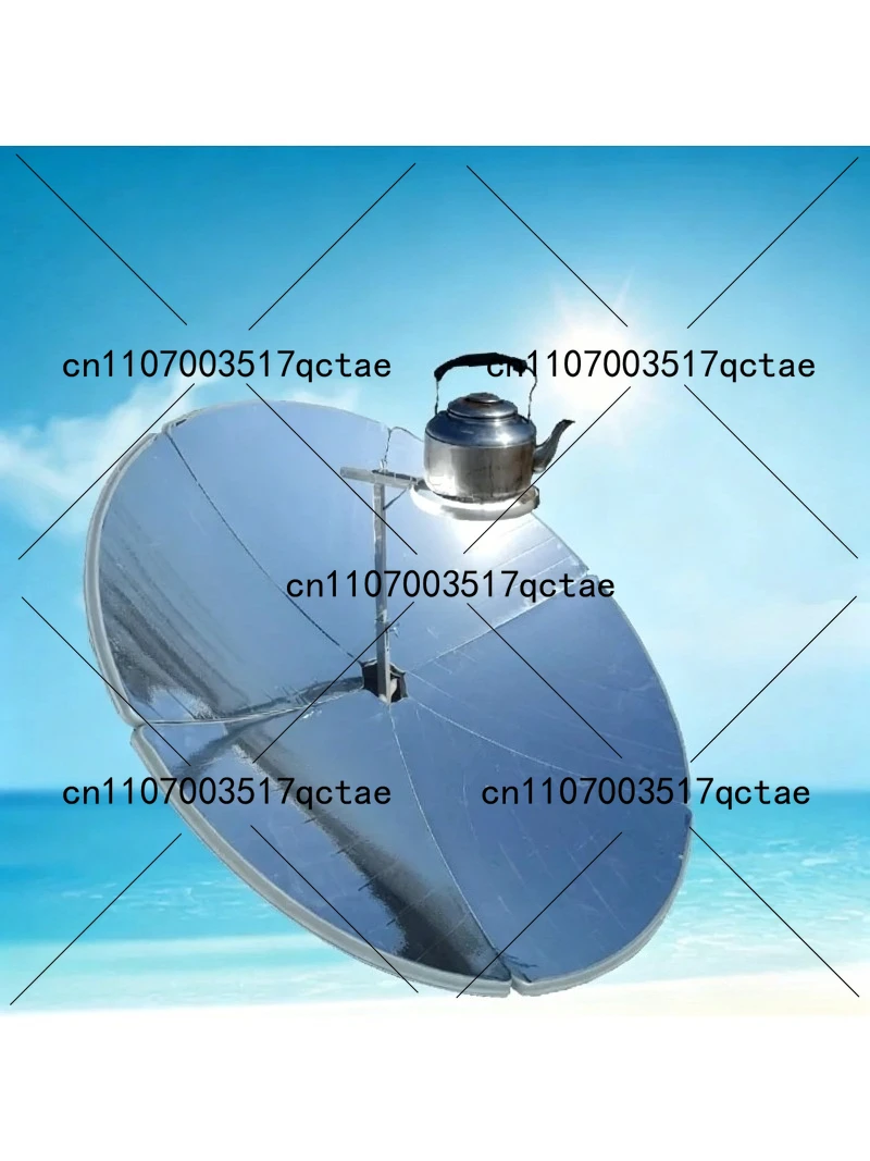 Foldable Portable Solar Cooker Stove Parabolic Reflector for Camping Emergency Fast Boiling No Fuel Needed Outdoor Cooking