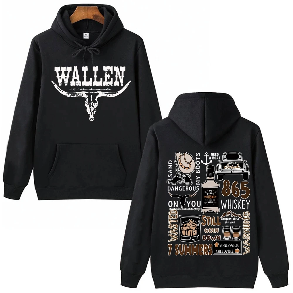 Morgan Wallen Western Country Music Hoodie Man Woman Harajuku Pullover Tops Sweatshirt Fans Gift