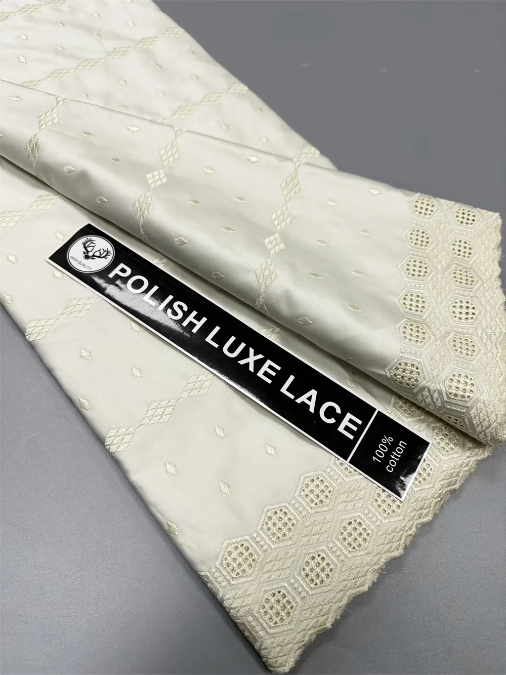 

Origin Egyptian Baby Polish Deluxe Sheer Austria 100% Cotton Lace Embroidery Swiss Voile Fabric High Quality Men's Dress CT1548