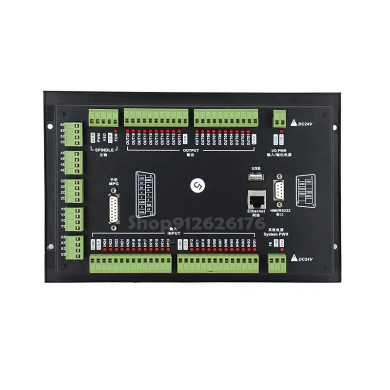 ใหม่ Update Ddcs-Expert/M350-3/4/5 แกน Cnc ออฟไลน์ Controller 1Mhz รหัส G ล่าสุด Mach3 Handwheel Mpg 75W24Vdc