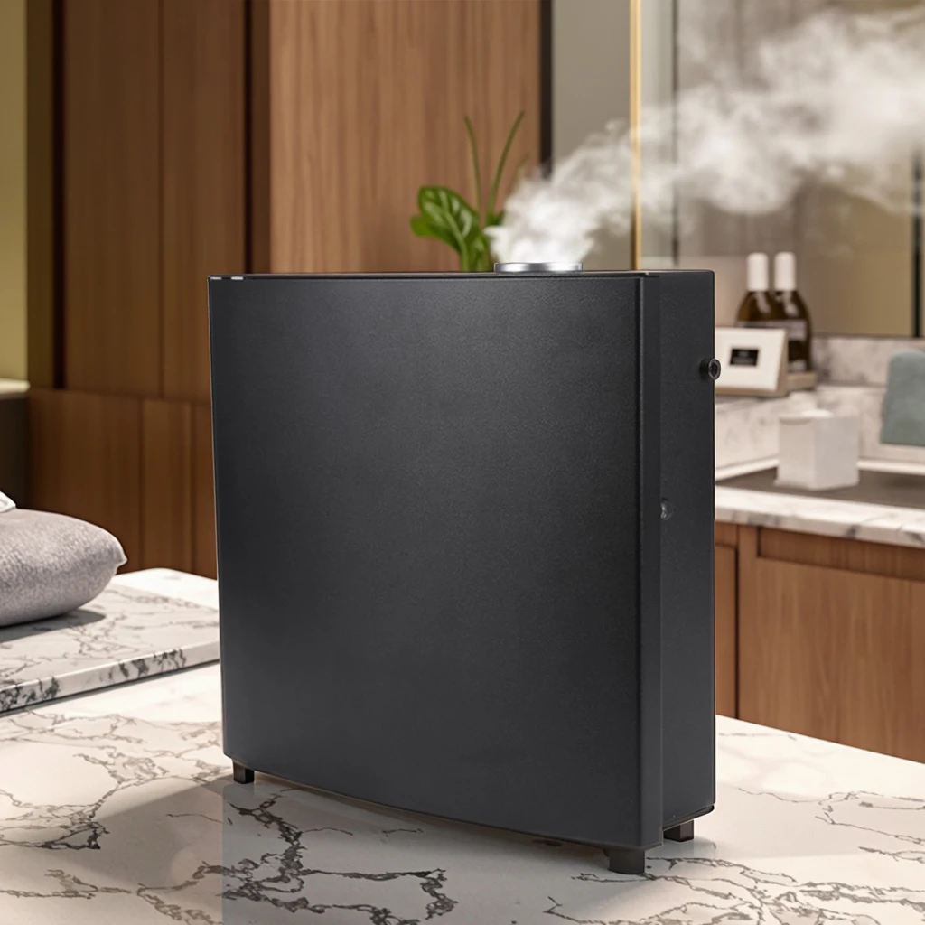 Smart Aroma Diffuser Wifi App - Black White Electric Oil Diffuser 750ml