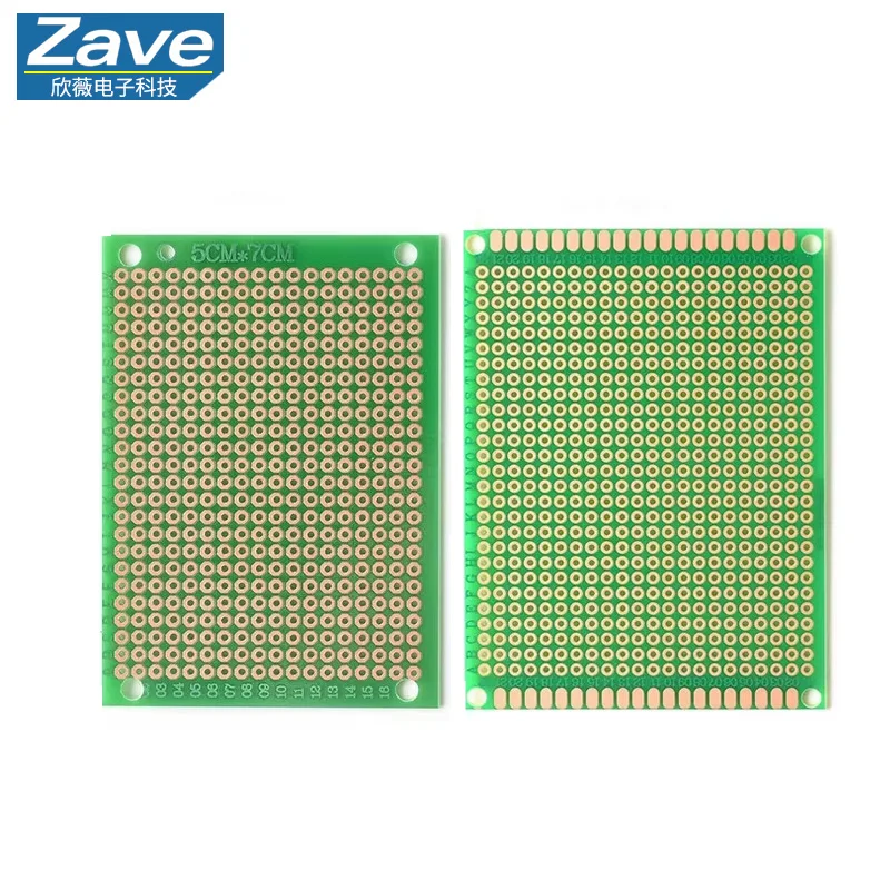 Green FR4 Prototype PCB Board Single Side Universal Perfboard DIY Soldering Board 2.54mm