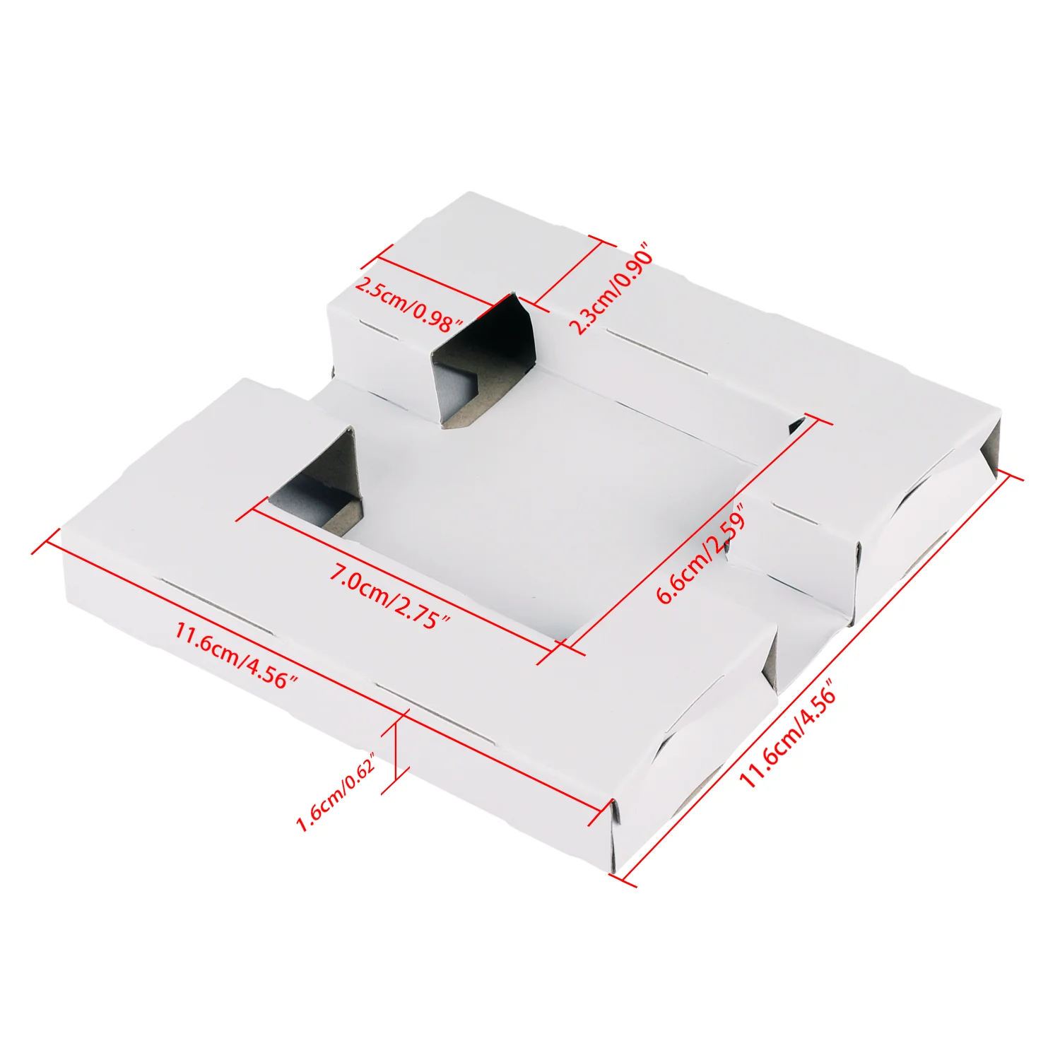 Carton Replacement Cardboard Inner Inlay Insert Tray for Nintendo Game Boy and Gameboy Color GBC Game Cartridge PAL Version