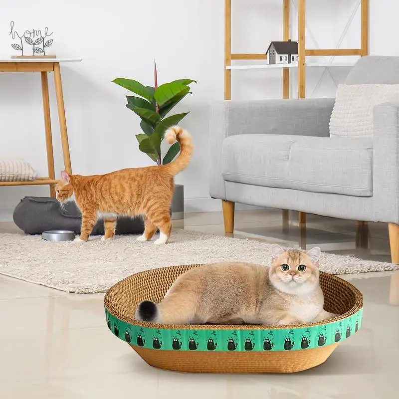 

Cat Scratching Bed kitten Grinding Nails pad Cats Scratcher Toy Kitten Scrapers bed cat Relaxing mat pet Grinding Claws nest